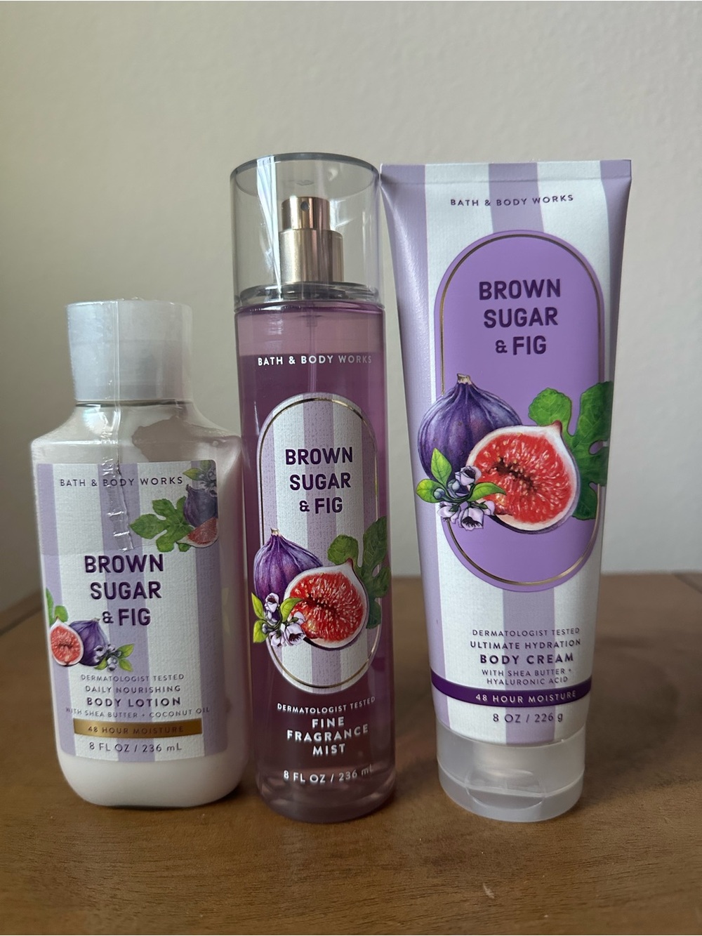 NEW Bath & Body Works Brown Sugar & Fig Body care NEW
